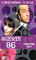 Agente 86 Quarta Temporada Box 5 Dvds