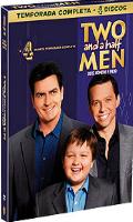 Dois Homens e Meio Quarta Temporada Box 4 Dvds