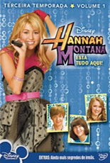 Hannah Montana Terceira Temporada Vol.1 Está Tudo Aqui